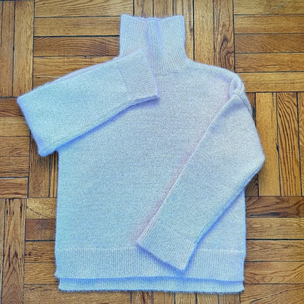 Kate Spade New York Turtleneck Pink Sweater Women - Picture 1 of 8
